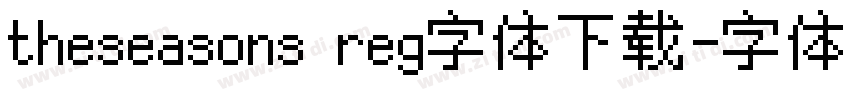 theseasons reg字体下载字体转换